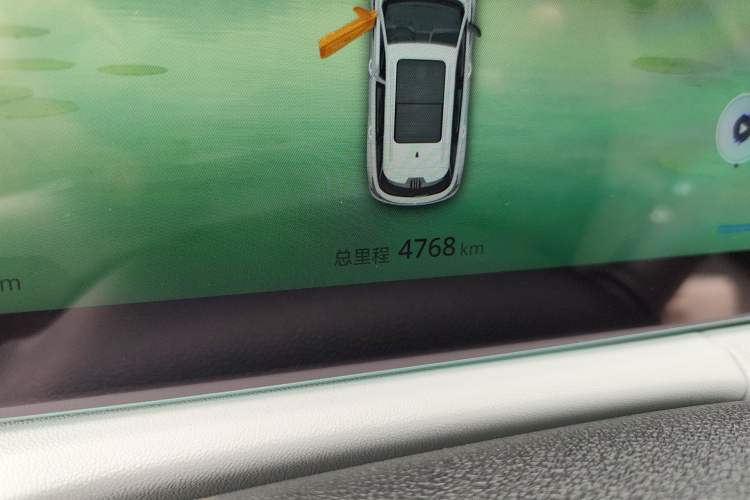 Used CHANGAN CS75 PLUS 2026 Model, Smart Champion Edition 1.5T New Blue Whale Smart Navigation Version Odometer Close Up