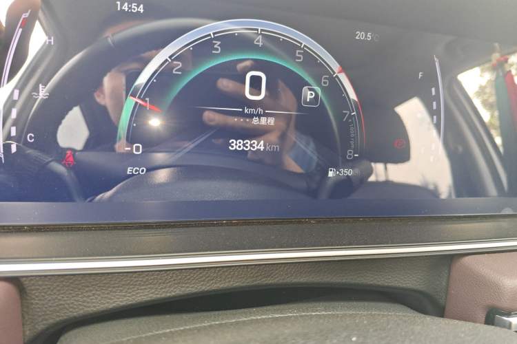 Used GAC Trumpchi M6 2023 PRO 270T DCT Luxury Edition Odometer Close Up