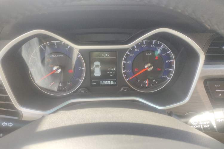 Used Geely Auto Vision X3 2017 1.5L Manual Luxury Model Instrument Cluster