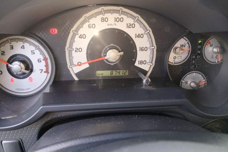 Used Toyota FJ Cruiser  Odometer Close Up