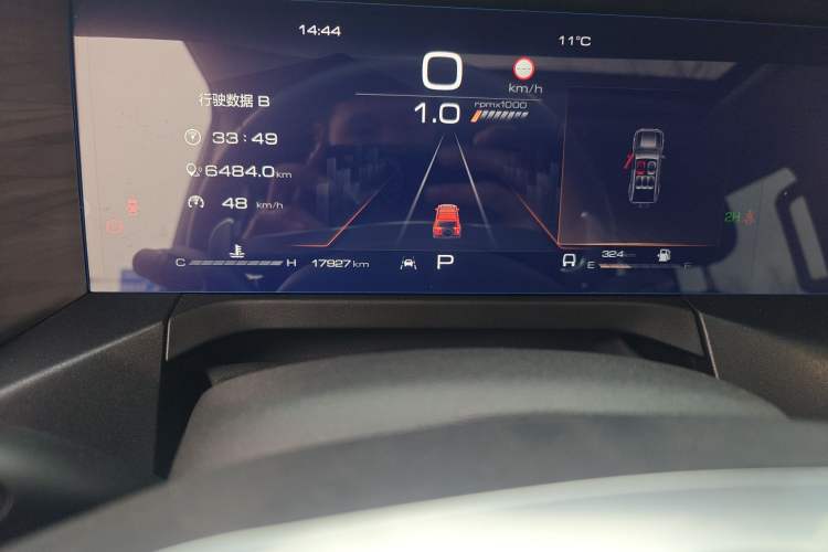 Used Tank 300 2024 2.0T Conqueror Odometer Close Up