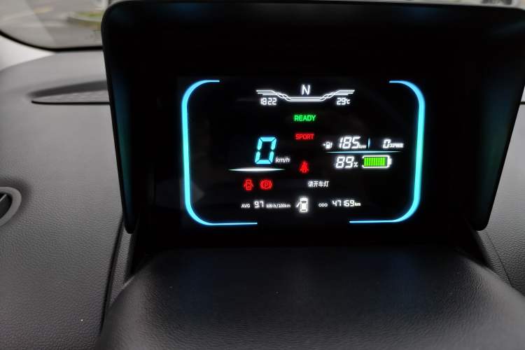 Used CHANGAN NEVO Lumin 2022 210km Sweet Edition Instrument Cluster