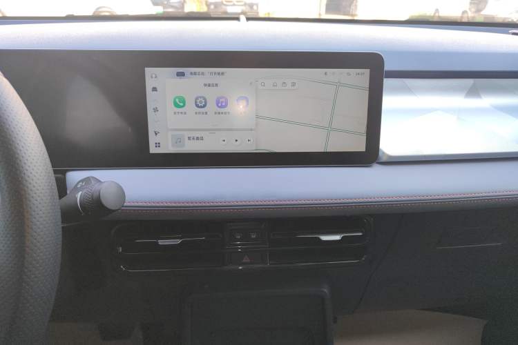 Used Geometry E Firefly 2023 401KM Linglong Tiger 5-Seater Audio And AC Panel