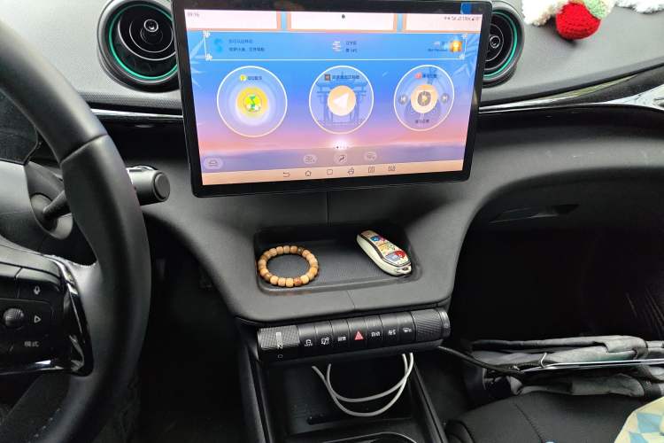 Used BYD Dolphin 2024 Honor Edition 420km Freedom Version Audio And AC Panel