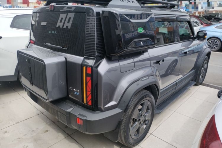 Used iCAR 03 2024 501km Two-Wheel Drive Long-Range Yuechao Edition Rear Right 45 Deg