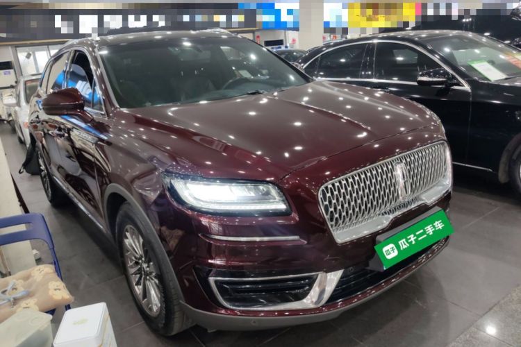 Used Lincoln Nautilus 2019 2.0T Two-Wheel Drive Luxury Edition China VI Standard Front Right 45 Deg
