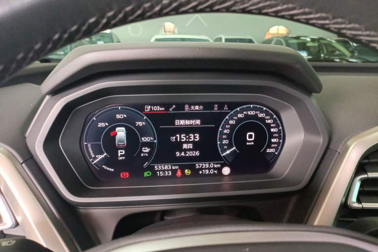 Used Audi Q5 e-tron 2022 40 e-tron Starry Edition Luxury Package Instrument Cluster