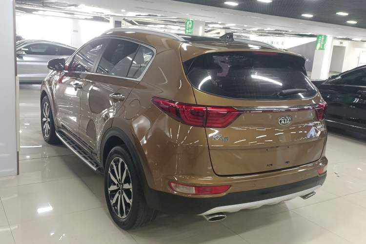 Used Kia KX5 2016 1.6T Automatic Two-Wheel Drive DLX Rear Left 45 Deg