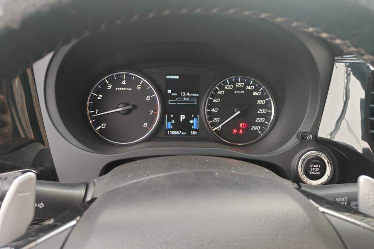 Used Mitsubishi Outlander 2016 2.4L 4x4 Elite Edition 5 Seats Instrument Cluster