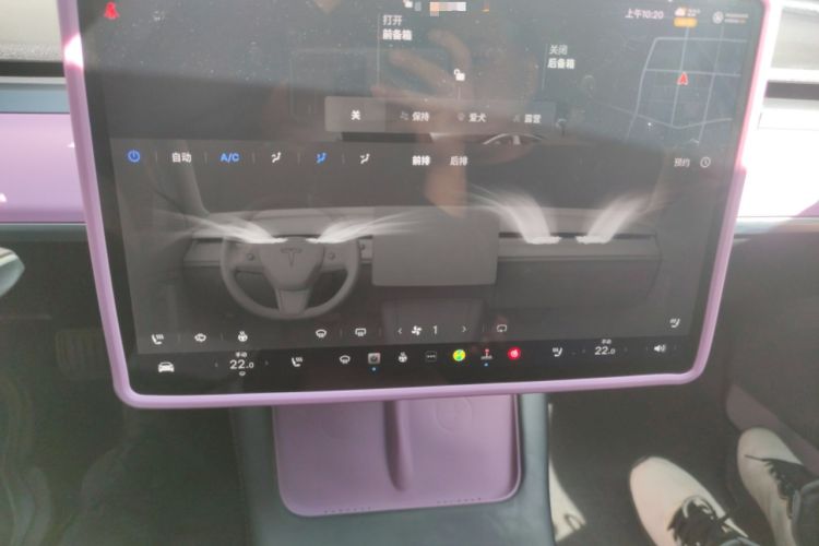 Used Tesla Model 3 2022 Rear-Wheel-Drive Version Audio And AC Panel