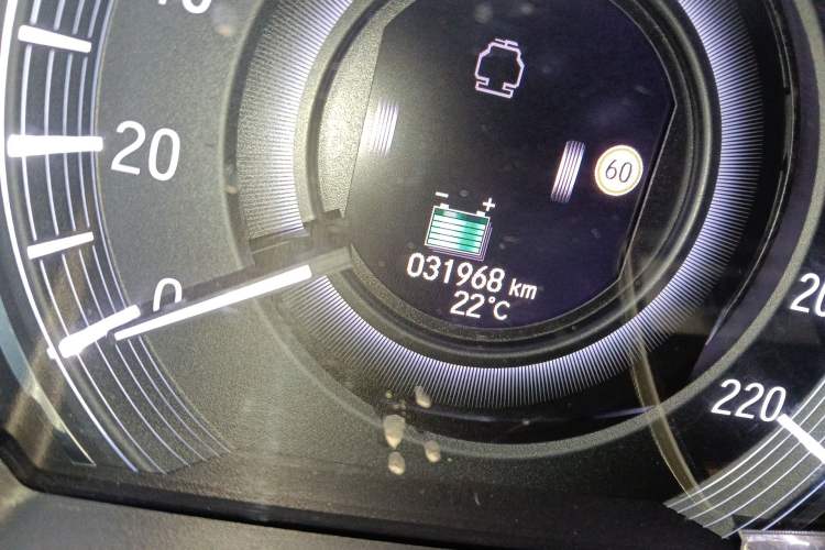 Used Honda Odyssey 2019 2.0L Rui·Zhi Zhen Edition Odometer Close Up