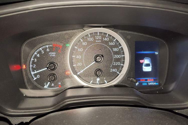 Used Toyota Corolla 2022 TNGA 1.5L CVT Pioneer Edition Instrument Cluster