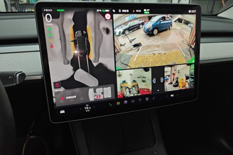 Used Tesla Model Y 2024 Rear-Wheel-Drive Version Audio And AC Panel