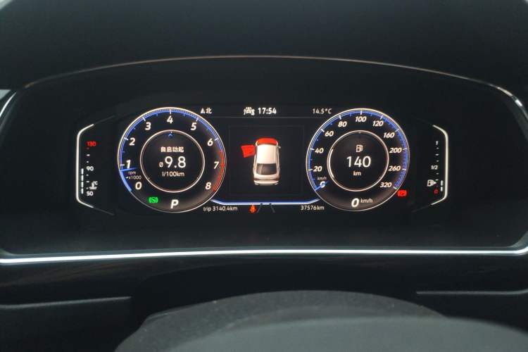 Used Volkswagen Tiguan X 2021 330TSI Two-Wheel-Drive Prestige Flagship Edition Instrument Cluster