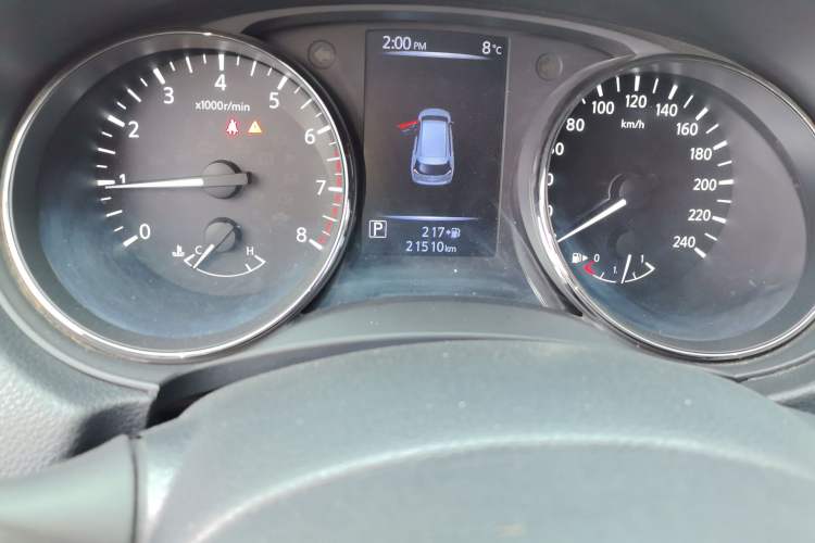 Used Nissan X-Trail 2019 2.0L CVT Smart Connect Comfort Edition 2WD Odometer Close Up