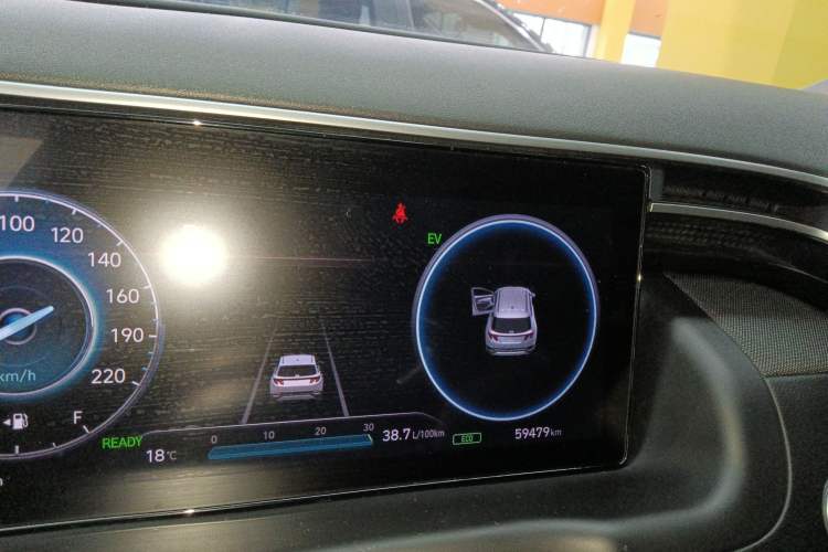 Used Hyundai Tucson 2022 Tucson L 2.0L Hybrid · Flagship Edition Instrument Cluster