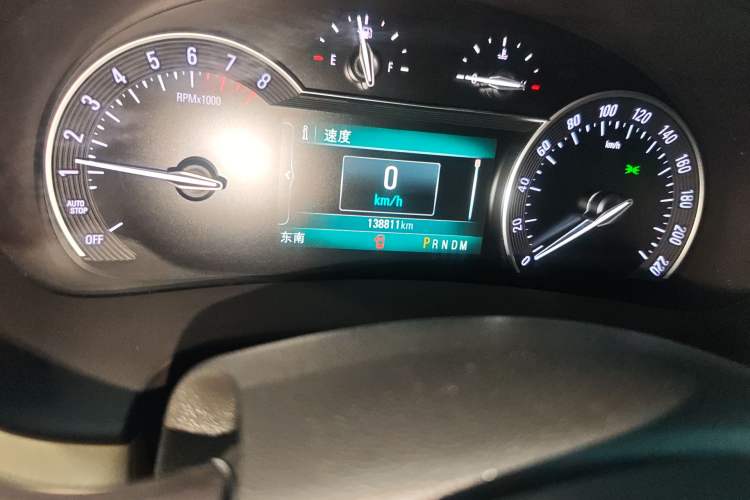 Used Buick GL8 2017 ES 28T Comfort Model China V Standard Instrument Cluster