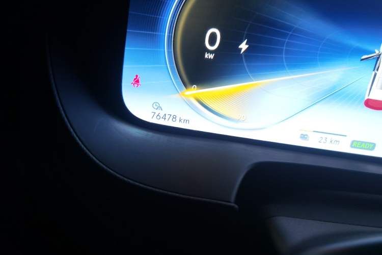 Used Denza X 2020 PHEV Flagship Edition Odometer Close Up