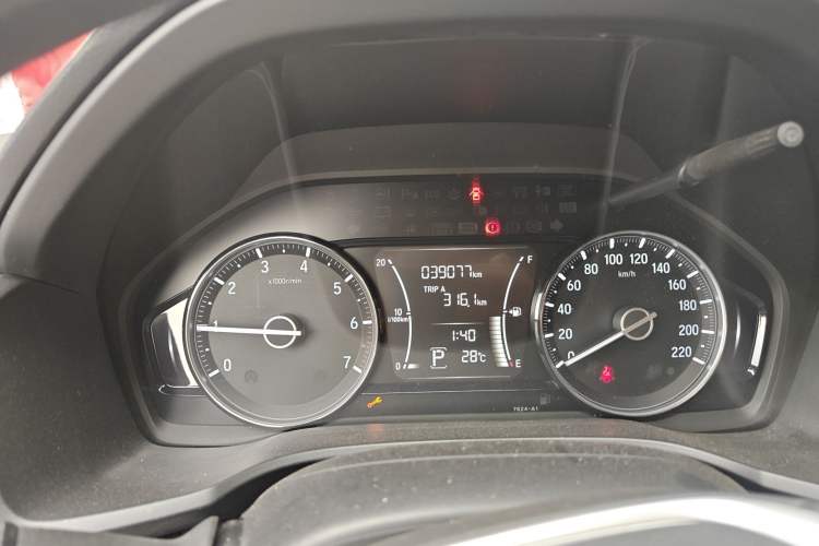 Used Honda Crider 2019 180 Turbo CVT Comfort Edition China V Odometer Close Up