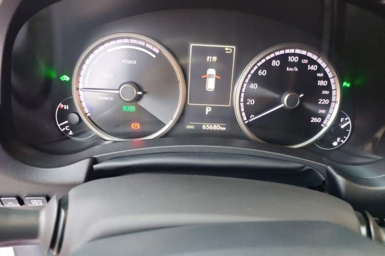 Used Lexus NX 2017 300h All-Wheel Drive F SPORT Odometer Close Up