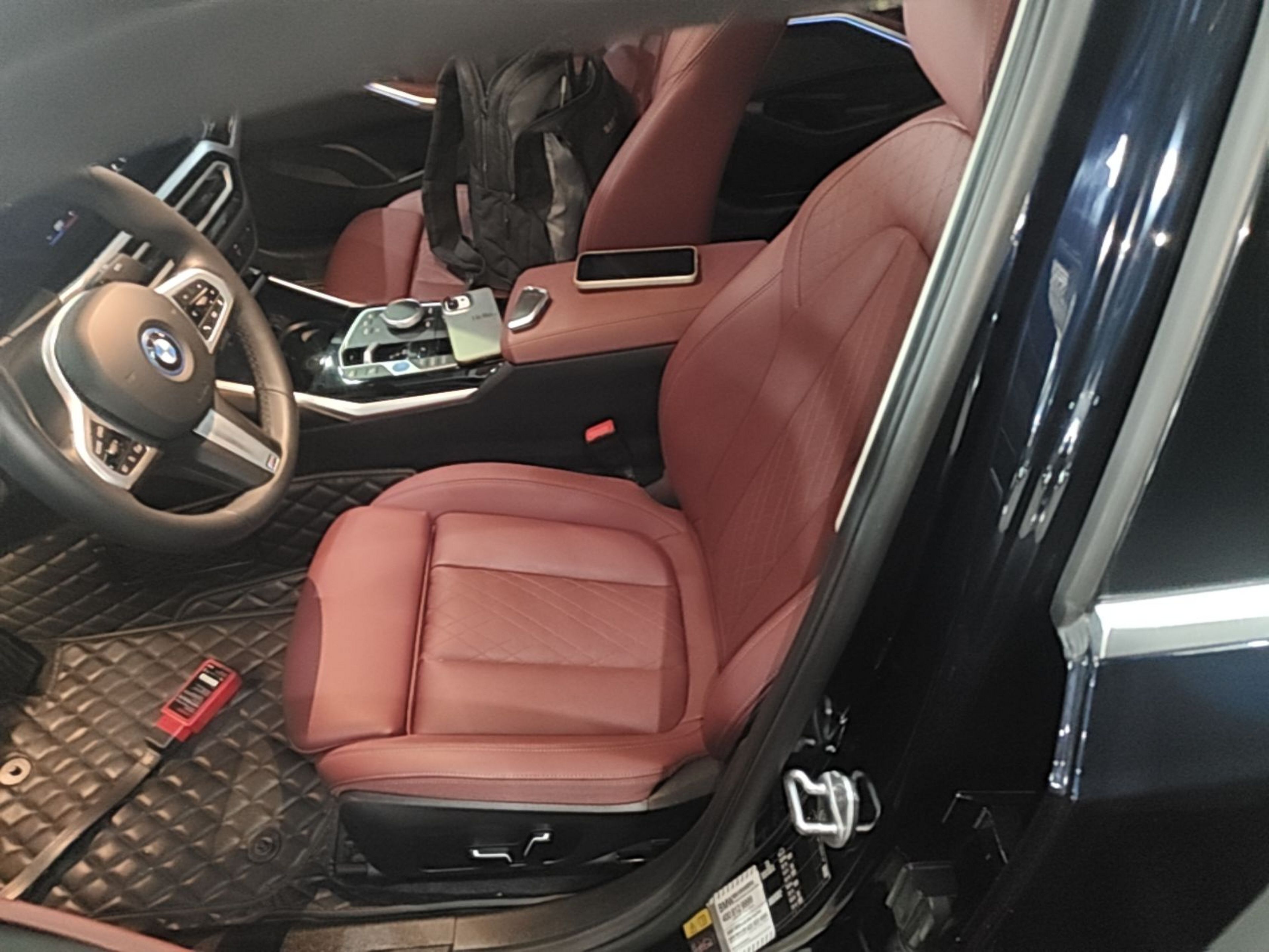 A primeira fila do carro