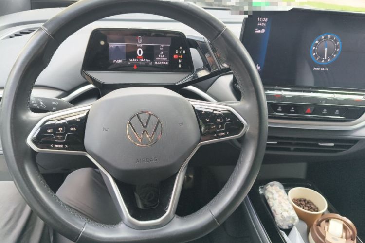 Used Volkswagen ID.4 CROZZ 2021 Long-Range PRO Two-Wheel Drive Version Steering Wheel