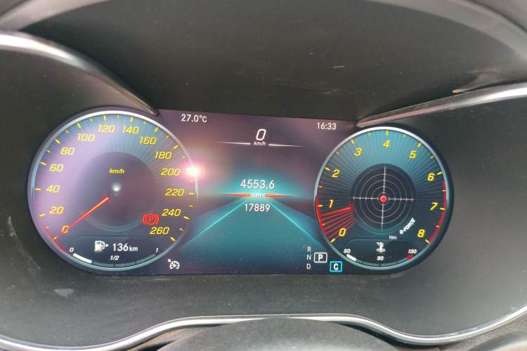 Used Mercedes-Benz C-Class 2021 C 200 L Fashion Edition Sport Version Instrument Cluster