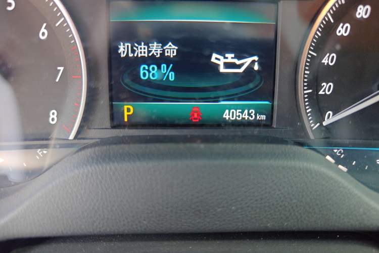 Used Buick GT 2021 Revised Version Flagship 1.5L Automatic Elite Edition Odometer Close Up