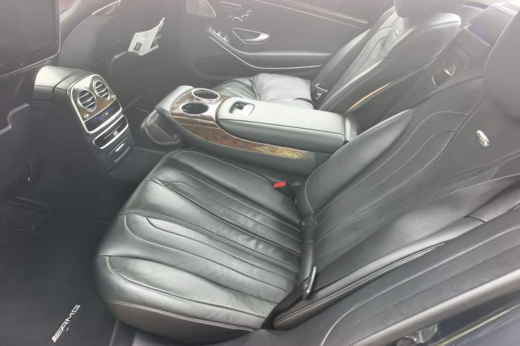 Used Mercedes-Benz S-Class AMG 2014 AMG S 63 L 4MATIC Left Rear Seat