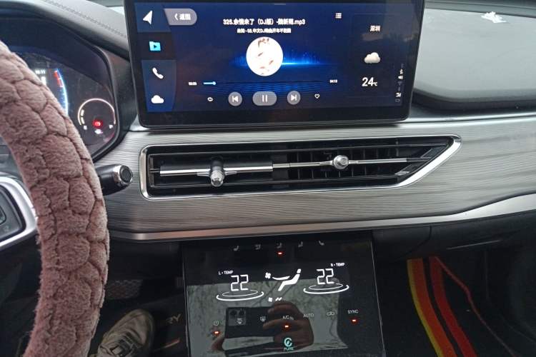 Used Chery Tiggo 8 2021 Kunpeng Edition 290TGDI Automatic Zhubfeng Version Audio And AC Panel