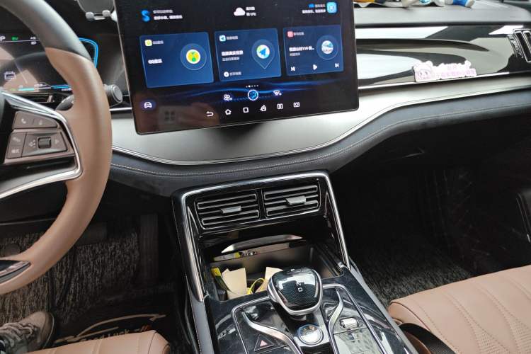 Used BYD Tang New Energy 2021 DM-i 112KM Prestige Model Audio And AC Panel