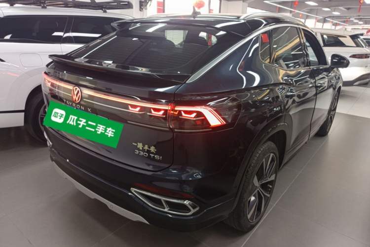 Used Volkswagen Tayron X 2023 330TSI Two-Wheel-Drive Flagship Smart Edition Rear Right 45 Deg