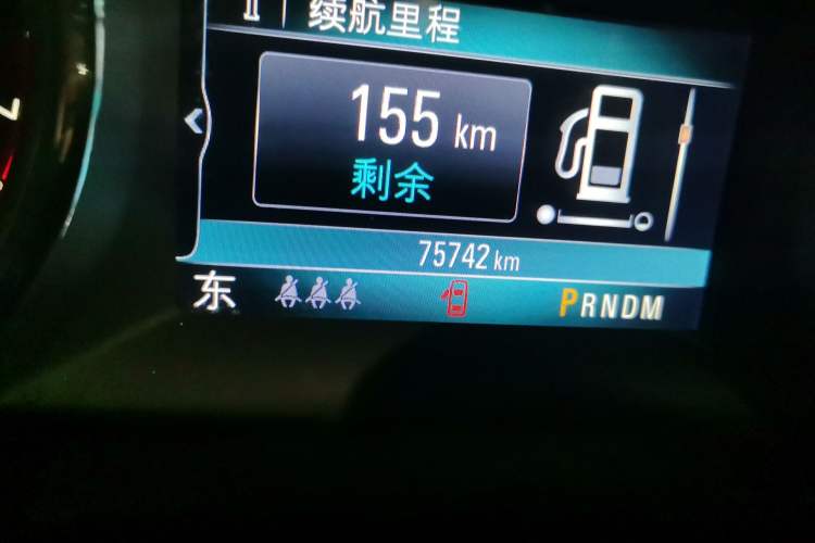 Used Buick Regal 2019 20T Elite Version China VI Standard Odometer Close Up