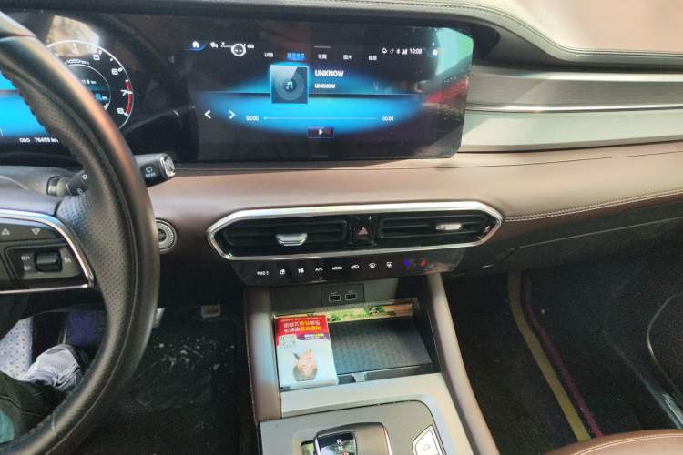 Used JETOUR X90 PLUS 2021 1.6TD DCT Villa 7-Seater Audio And AC Panel