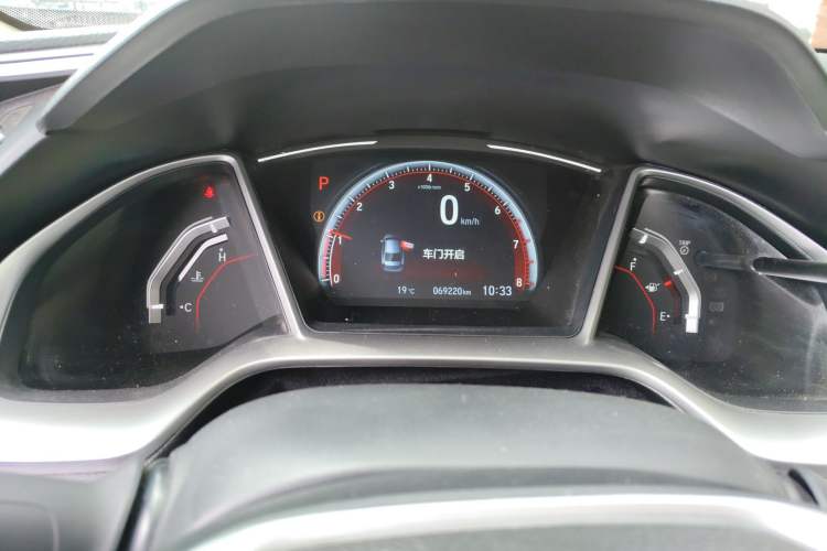 Used Honda Civic 2019 220TURBO CVT Dynamic Edition China VI Emission Standard Instrument Cluster