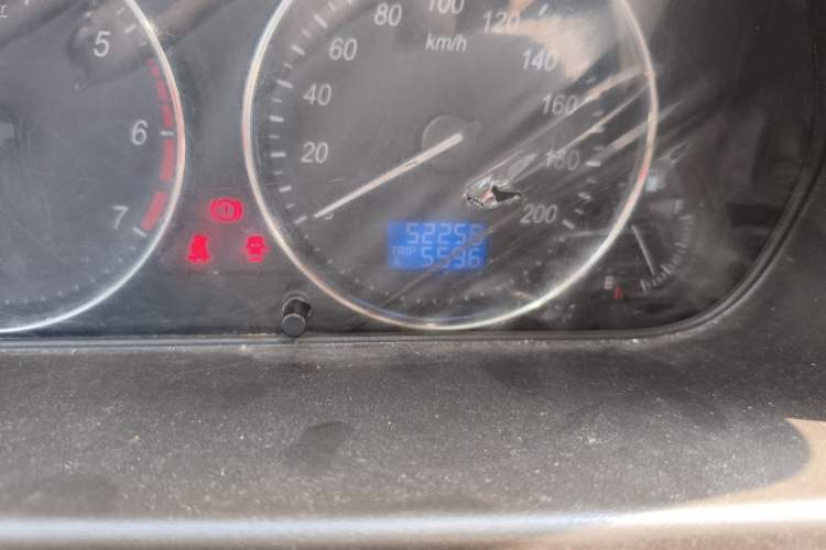 Used BAIC Weiwang M30 2015 1.5L Comfort version DAM15 Odometer Close Up