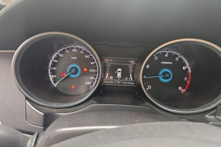 Used Zotye SR7 2017 1.5T CVT Cube Dream Edition Instrument Cluster