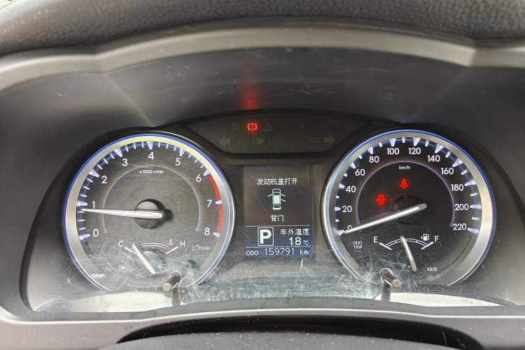 Used Toyota Highlander 2015 2.0T Four-Wheel Drive Luxury Edition 7-Seater Instrument Cluster