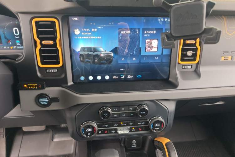 Used Ford Bronco 2024 2.3T Wilderness Audio And AC Panel