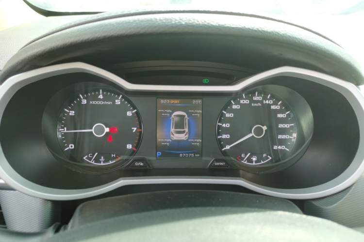 Used Geely Auto Emgrand GS 2018 Lingchao Edition 1.4T Automatic ZhenShang Smart Connectivity Model Instrument Cluster