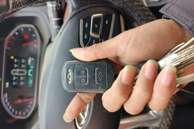 Used Chery Tiggo 7 2016 1.5T Manual E-commerce Edition Vehicle Key