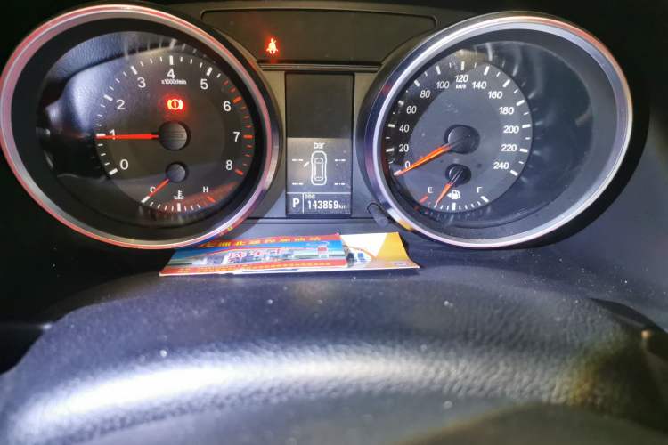 Used Haval H6 2017 Blue Label Sport Edition 1.5T Automatic Two-Wheel Drive Luxury Model Odometer Close Up