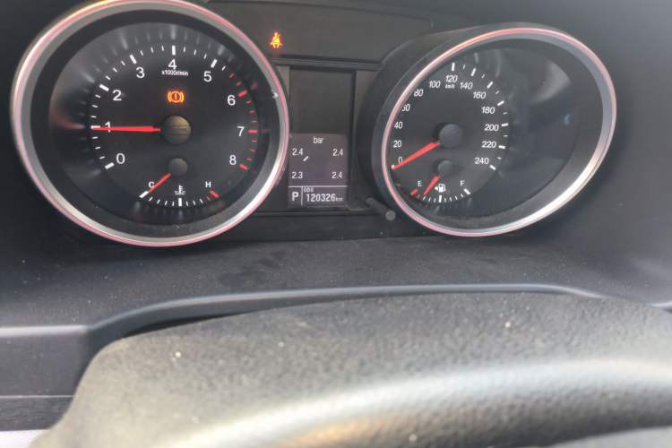 Used Haval H6 2017 Red-Label Sport Edition 1.5T Automatic Two-Wheel Drive Luxury Model Odometer Close Up