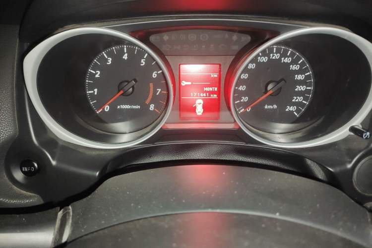 Used Mitsubishi ASX 2013 2.0L Manual Two-Wheel Drive Comfort Edition Odometer Close Up