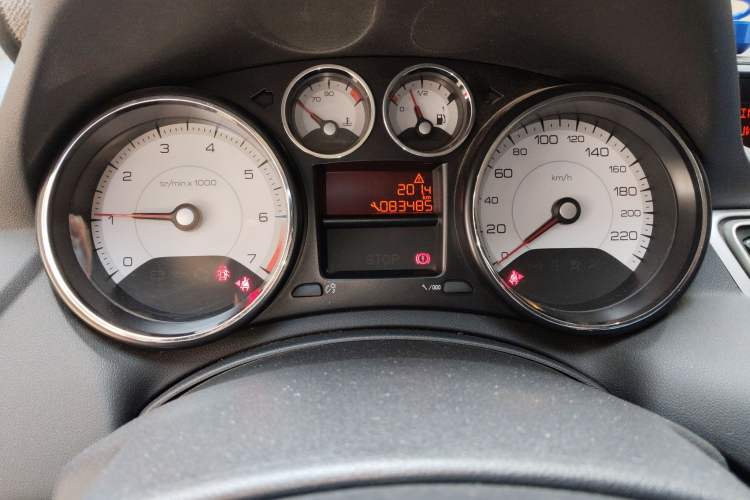 Used Peugeot 308 2014 Enjoy Edition Classic 1.6L Manual YouShang Model Instrument Cluster