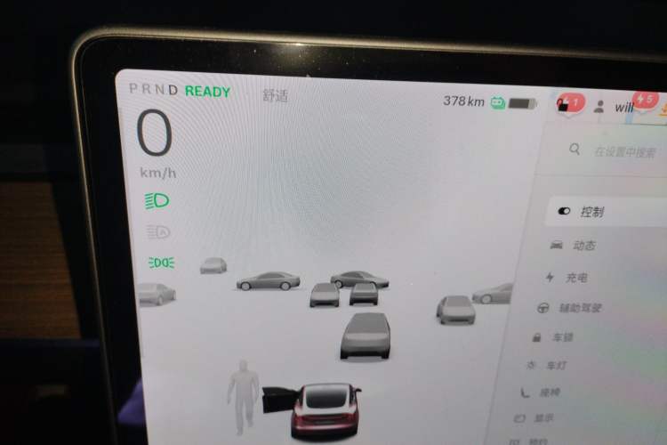 Used Tesla Model 3 2020 Refreshed Version Long-Range Rear-Wheel Drive Instrument Cluster