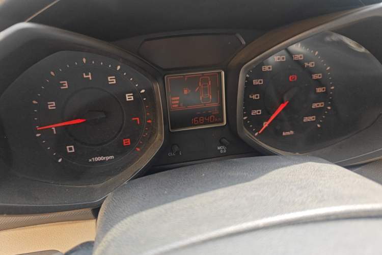 Used Chery Fengyun 2 2016 1.5L Manual Value Edition Odometer Close Up