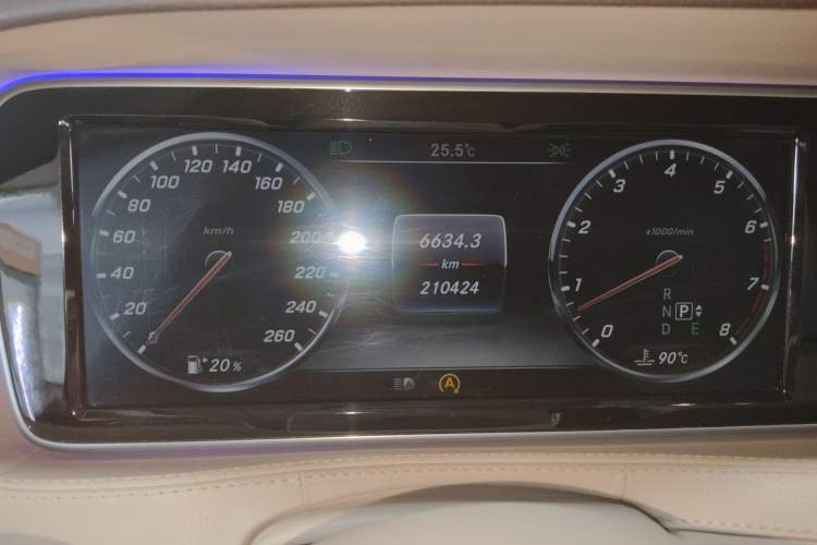 Used Mercedes-Benz S-Class 2014 S 320 L Business Model Instrument Cluster