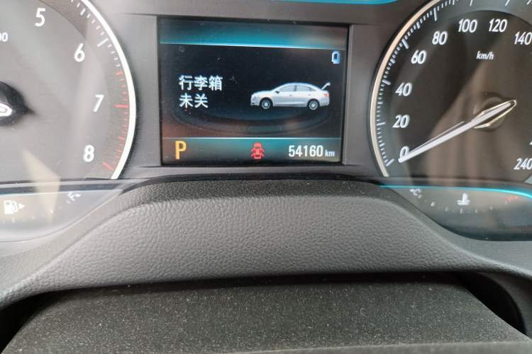 Used Buick GT 2021 Revised Version Flagship 1.5L Automatic Elite Edition Odometer Close Up