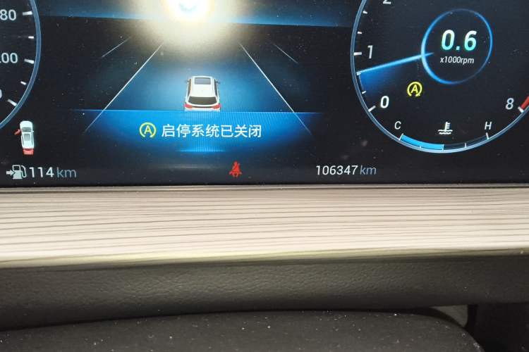 Used Chery Tiggo 8 2023 Kunpeng Edition 290TGDI Automatic Excellence Model Odometer Close Up